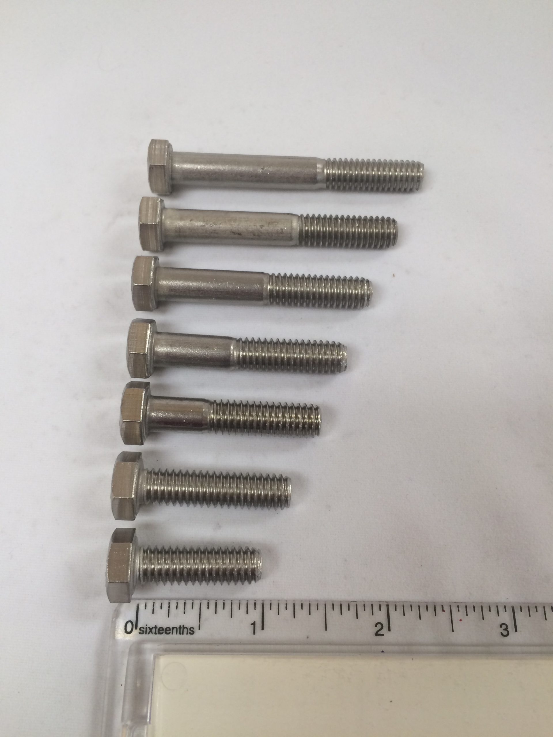 Inch Stainless Steel Bolts