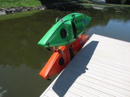 Dock Sides Vertical Kayak Rack